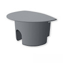 Endkappe EC232 (MAXI-EB V2 / SURF/DIVE 12) rund, s�t med 1, med kabelhul, gr�