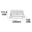 ISOLED Downlight BOX svingbar, hvid