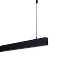 ISOLED surface-mounted track TRACK48 SURFACE 4-pole, magnetic mounting, black