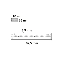 ISOLED Fuldt silikoniseret LED-strip HT927/965 COB CCT / HIGH TEMPERATURE 100�C tunable white hvid