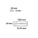 ISOLED LED Strip HEQ918/940 LINEAR CCT 256LED/M 130LM/W hvid