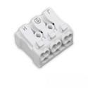 stik kontakt 2X3-POLE, 0.5-2.5MM�, MAX. 450V/16A 2-fold, 2-polet
