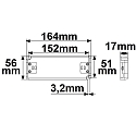 ISOLED LED driver TRAFO 48V IP20 - 0-100W SELV flad, konstant sp�nding, omskiftelig