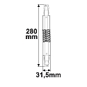 3-faset flex stik SURFACE (DALI) DALI styrbar