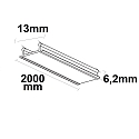 ISOLED 3-faset afd�kning BLIND COVER - SURFACE (DALI) mekanisk