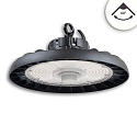 hall spot FL2 200W DALI DIM 60� DALI controllable IP65, black dimmable