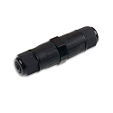 Kabelforbindelse IP68, 6.5-11MM / 0.75-2.5MM�, 250V 16A 2-polet, sort
