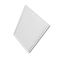 Endkappe EC115 (LAMP40) s�t med 2, med d�ksel, hvid