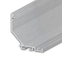 Hj�rneprofil CORNER20 V3 (45�) overflademonteret version, s�lv