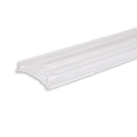 Linse C64 2X25� ASYM DOUBLE (LAMP30 V2) dobbelt, asymmetrisk, gennemsigtig