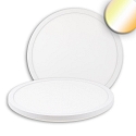 Loftlampe SLIM400 PRO up / down, CCT Switch, omskiftelig IP44, hvid 
