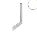 Skinne spot CORNER 90� VERTICAL - TRACK48 (DALI) stiv, DALI styrbar, prismatisk, magnetisk montering IP20, hvid d�mpbar