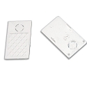Endkappe TRACK48 DRYWALL s�t med 2, hvid