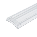 Linse 33-PH-LINEAR - DOUBLE ASYM 2X25� dobbelt, asymmetrisk, prismatisk, gennemsigtig