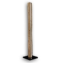 Standerlampe W�DSCHNAU HOIZ tunable white, med touch-d�mper IP20, tr�, sort d�mpbar