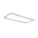 track TRACK48 H50 / 59.2 X 150CM (EMTPTY FRAME) square, without inserts, white