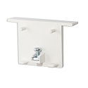 3-faset endekappe CLASSIC 1 stk., hvid