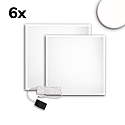 LED panel ECO BACKLIGHT LINE 625 s�t med 6, d�mpbar 36W 4350lm 4000K CRI 80-89