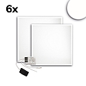 LED panel ECO BACKLIGHT LINE 625 s�t med 6, d�mpbar 36W 4350lm 4000K CRI 80-89