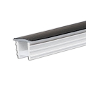 tilbeh�r profil d�ksel FLEX-COVER10 TWIST+BEND, opal, sort 2000cm