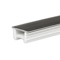 tilbeh�r profil d�ksel FLEX-COVER16 TWIST+BEND, opal, sort 2000cm