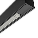 ISOLED hanging luminaire LINKLINE50 120 IP20, black dimmable
