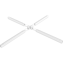 ISOLED X-connector LINKLINE50, white