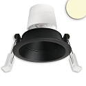Indbygget spotlys BACK68 svingbar IP20, sort d�mpbar