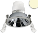 Indbygget spotlys BACK68 svingbar IP20, chrom d�mpbar