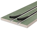 ISOLED Monteringsplade PLASTER 10 DOUBLE med d�ksel