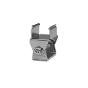 ISOLED Fastholdelsesclips svingbar WALLWASHER 2 stk., s�lv