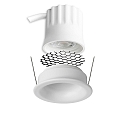 ISOLED Indbygget spotlys BACK32 rund, g� tilbage IP20, hvid d�mpbar