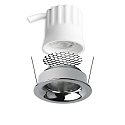 ISOLED Indbygget spotlys BACK32 rund, g� tilbage IP20, chrom d�mpbar