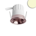 Indbygget spotlys BACK32 rund, g� tilbage IP20, rosa guld d�mpbar