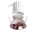 ISOLED Indbygget spotlys BACK32 rund, g� tilbage IP20, rosa guld d�mpbar