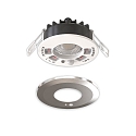 ISOLED Indbygget spotlys VARIO-68 IP65, chrom 