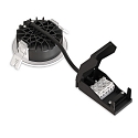 ISOLED Indbygget spotlys VARIO-68 med sensor IP65, nikkel 