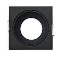 mounting frame MR11/GU10 MINI SPOT square, black