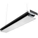 ISOLED ceiling luminaire POWER SWITCH 120x20 IP40, black dimmable