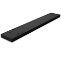 ISOLED ceiling luminaire POWER SWITCH 120x20 IP40, black dimmable