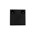 Endkappe EC 132 CURTAIN 10 ONE FLAT 2 stk., hvid