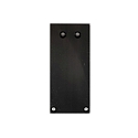 Endkappe EC130 CURTAIN 10 ONE HIGH 2 stk., sort