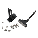 V�gholder 2 stk., lang, sort