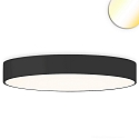 ceiling luminaire DN1000 IP44, black dimmable