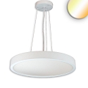 hanging luminaire DN1000 IP44, white dimmable