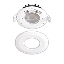 Indbygget spotlys VARIO-68 IP65, hvid 
