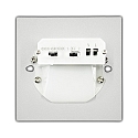 ISOLED V�gindbygningslampe SYS-WALL68 IP44, hvid 