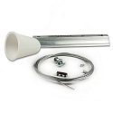 tilbeh�r Wireoph�ng CLASSIC, rustfrit st�l 200cm