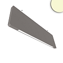 Akustisk overflade lampe BAFFEL LAMP30H 34W - 150CM - OPAL+ down, overflademonteret version, DALI styrbar, sort