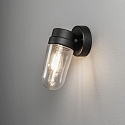 Konstsmide outdoor wall luminaire VEGA without shade E27 IP54, black dimmable